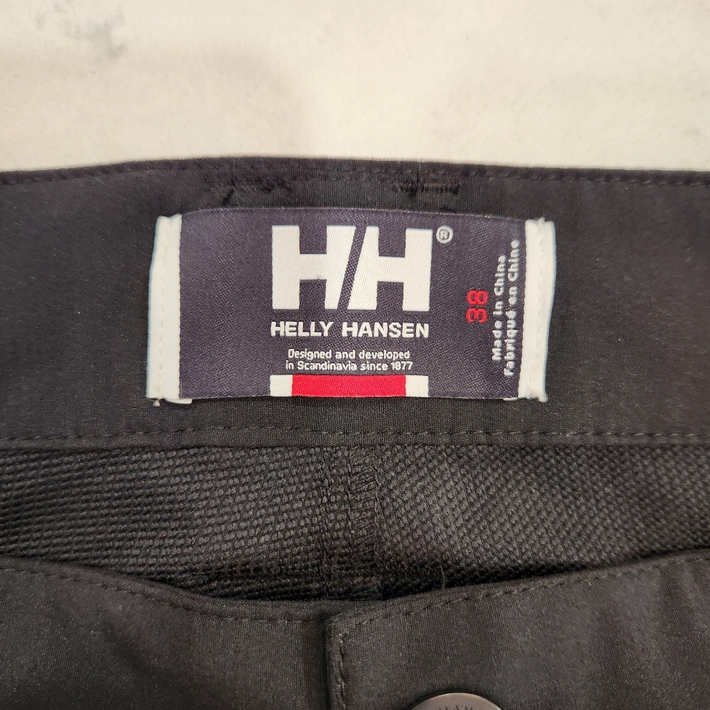 Helly Hansen Pants Mens 38x31 Black Performance Wear Hiking Stretch *China - Picture 6 of 13